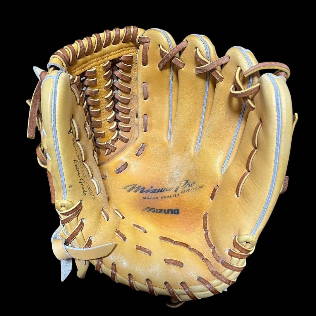 か*迎様 MIZUNO PRO ミズノプロ 内野手 グローブ