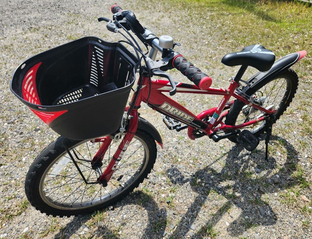 サイクルベース　あさひ DRIDE ドライド　子供用自転車 赤　20インチ