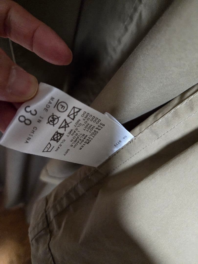 Spick&Span C/Pミドル丈トレンチコートベージュA 38サイズ