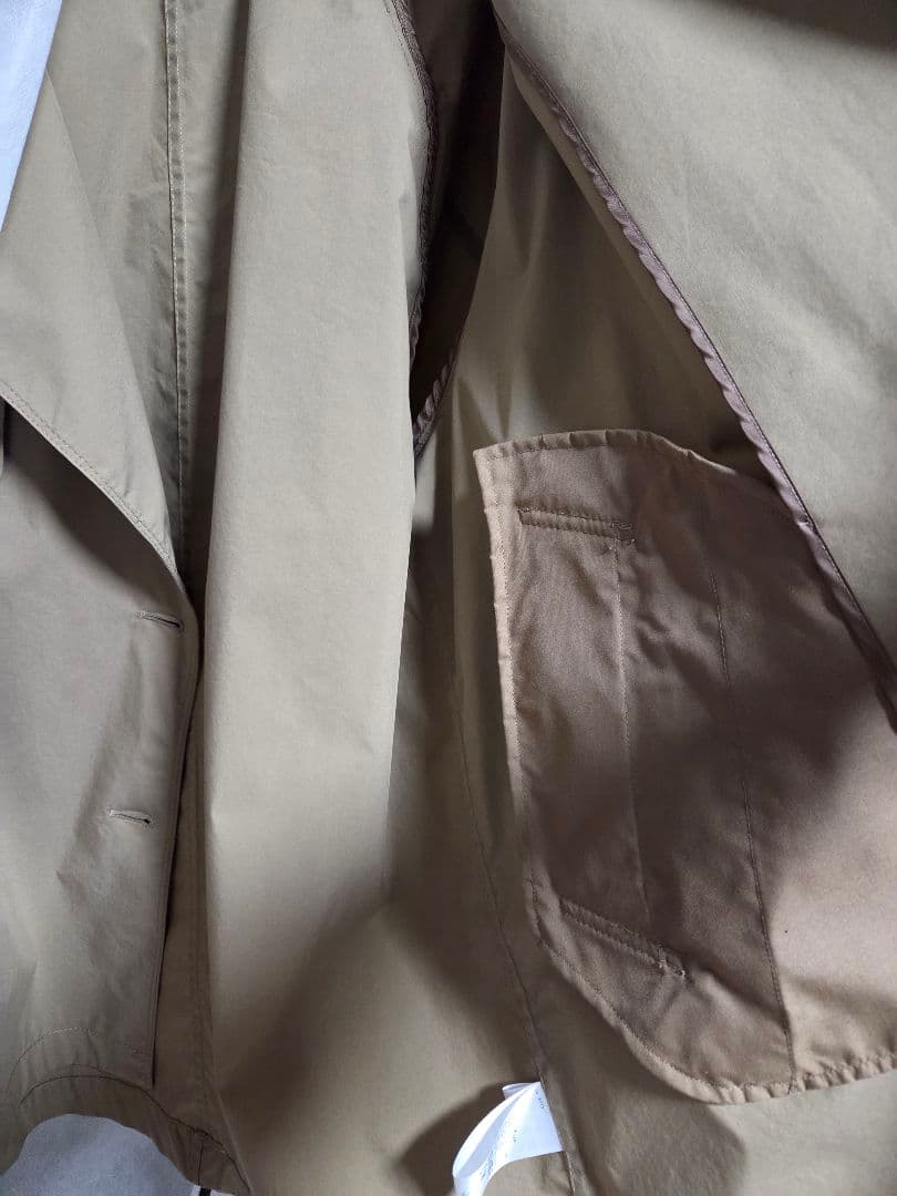 Spick&Span C/Pミドル丈トレンチコートベージュA 38サイズ