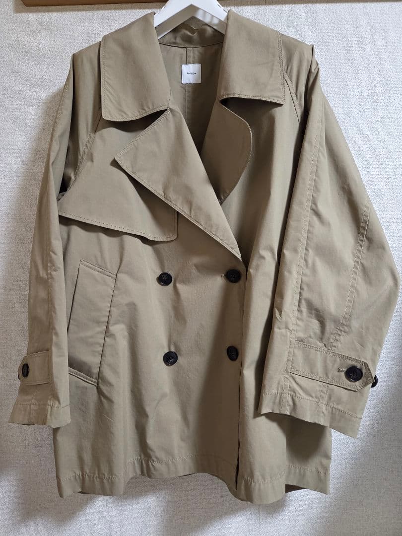 Spick&Span C/Pミドル丈トレンチコートベージュA 38サイズ