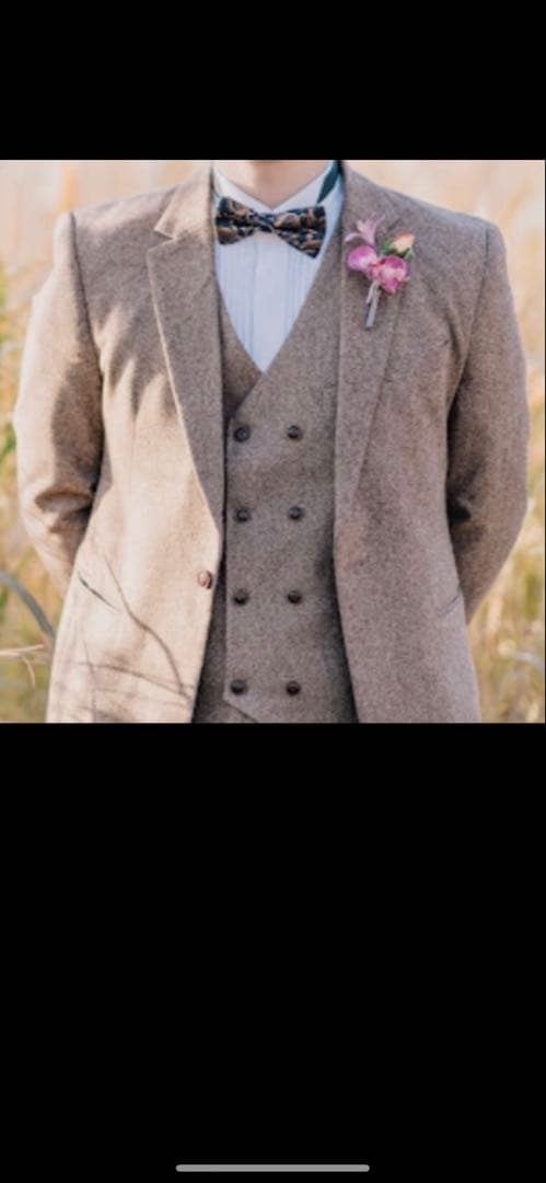 ⚫︎THE URBAN BLANCHE ブラウン 前撮り　タキシード