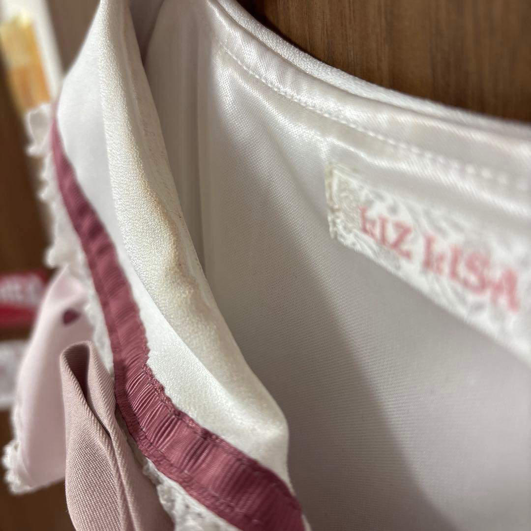 LIZLISA Many Hearts アフタヌーンティー柄ワンピース リズリサ