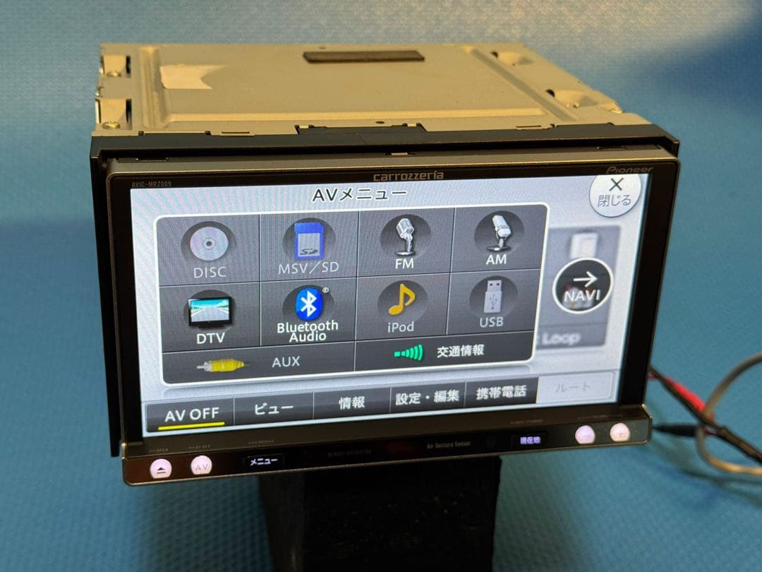 カロッツェリア メモリー ナビ AVIC-MRZ009 フルセグ　BT