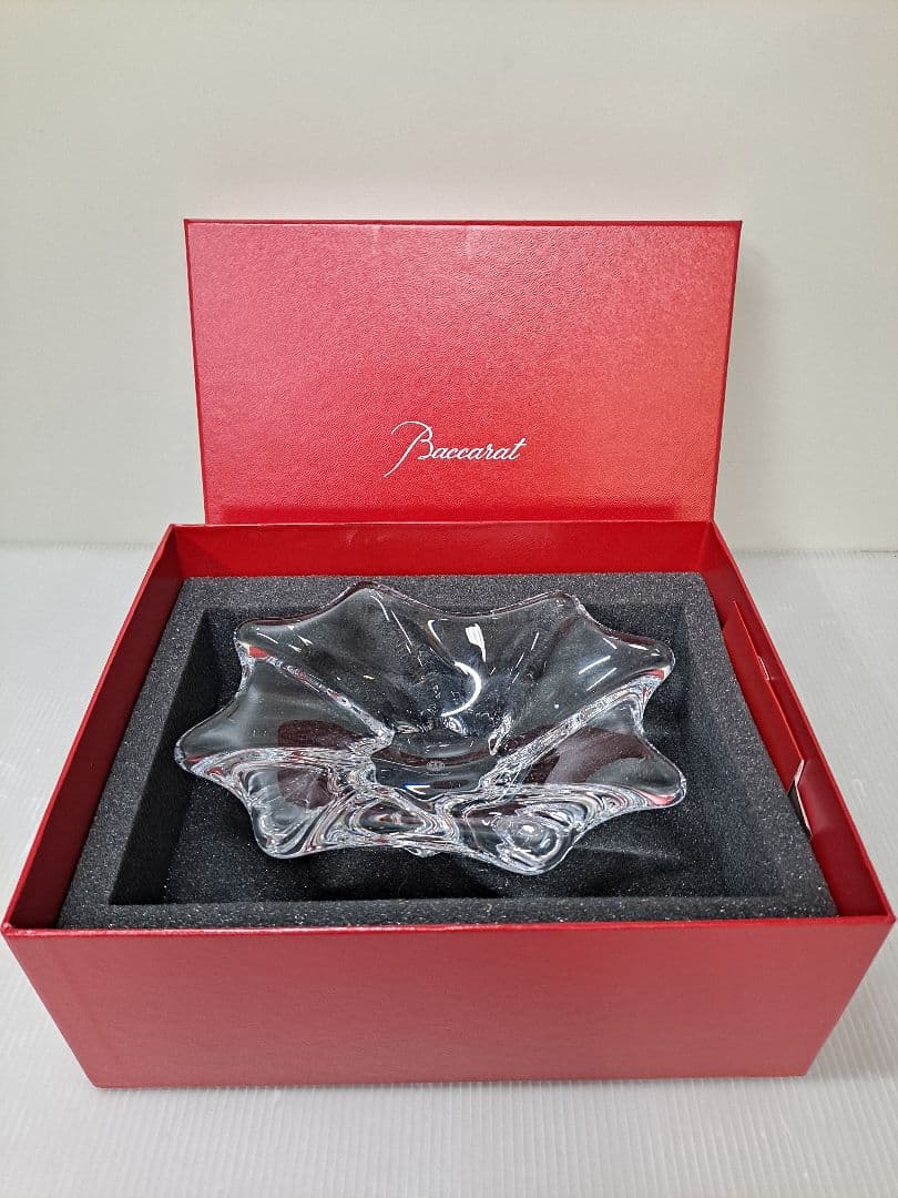 バカラ 小物入れ キャディックスアッシュトレイ 灰皿 クリスタルガラス