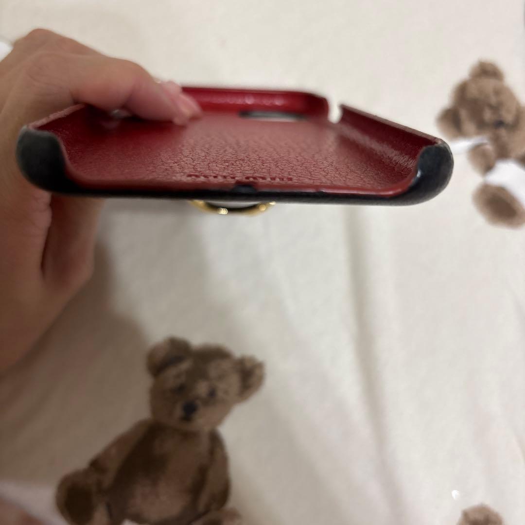 新品同様　美品　miumiu iPhone11ケース