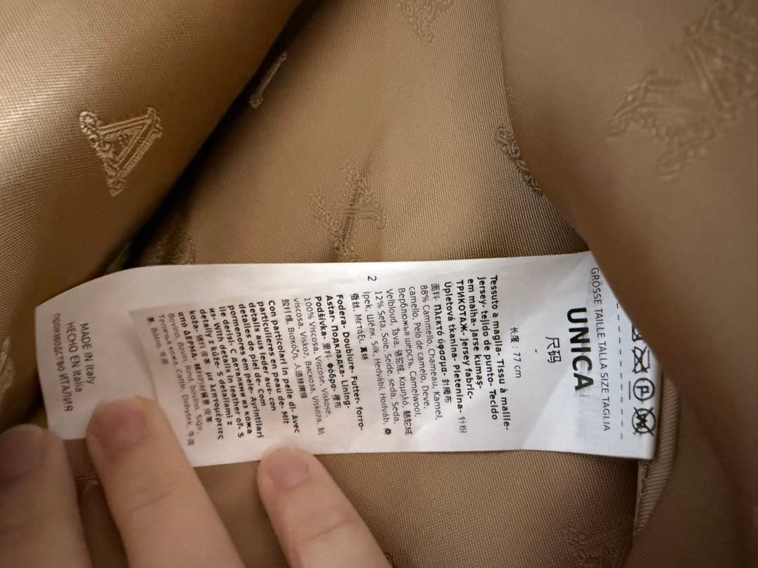 最終マックスマーラ Max Mara ケープ E ポンチョ ブラウン