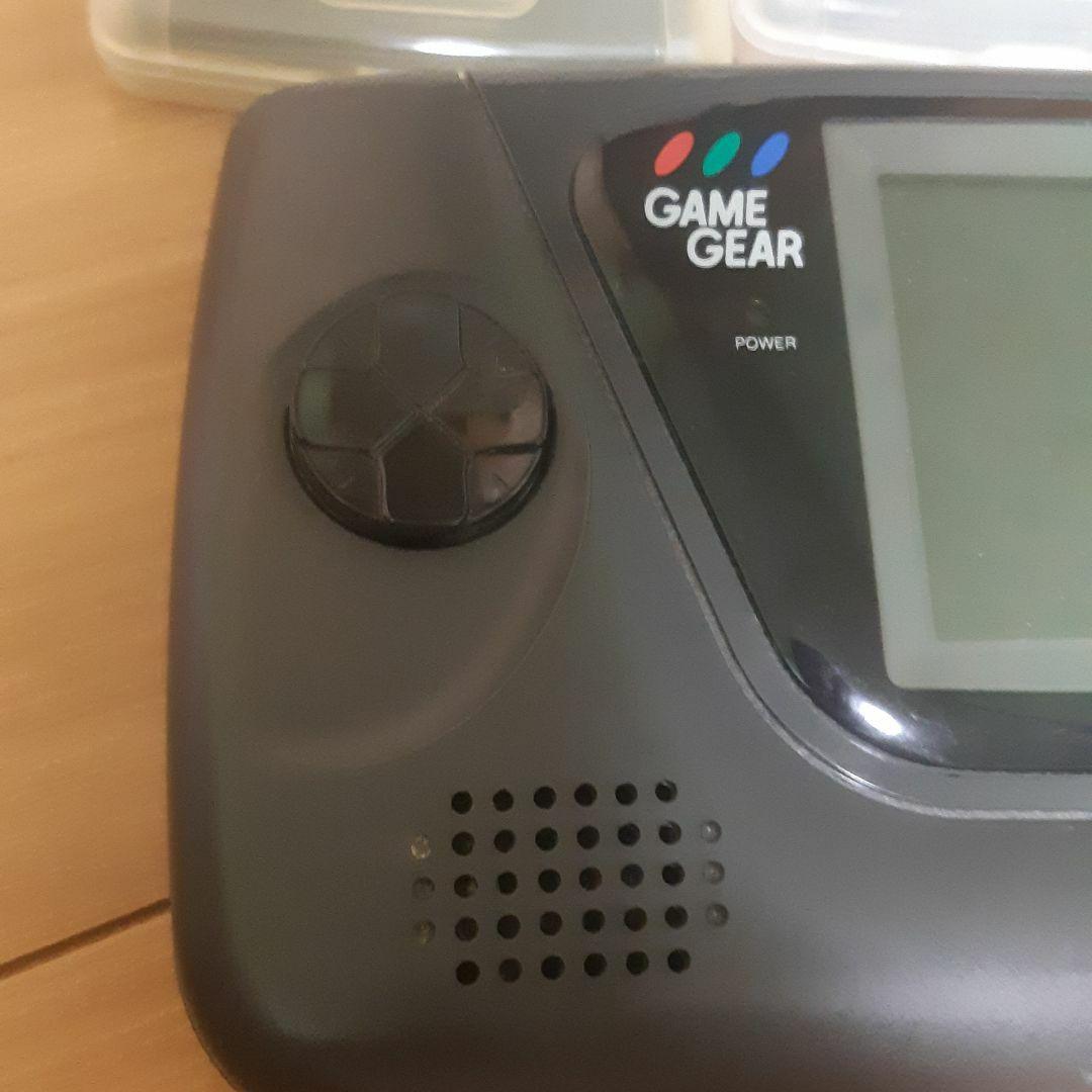 SEGAゲームギア本体(ジャンク品)ソフト7本セット