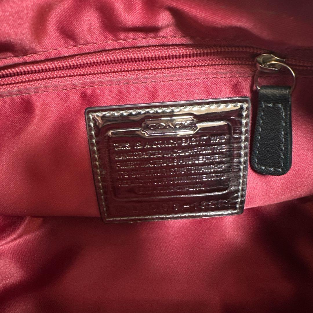 COACH コーチ　ポピー　黒　ワンショルダーバッグ ハンドバッグ　y2k