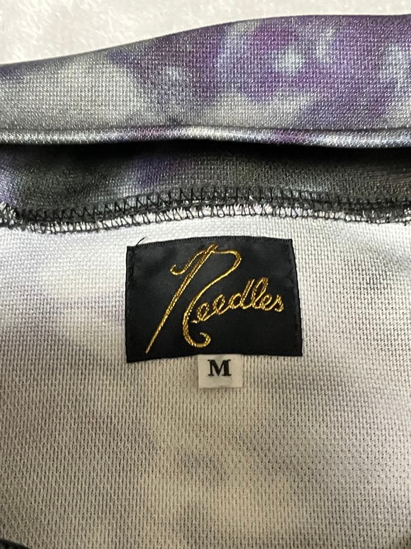 【M】 Needles トラックジャケット POLY SMOOTH タイダイ