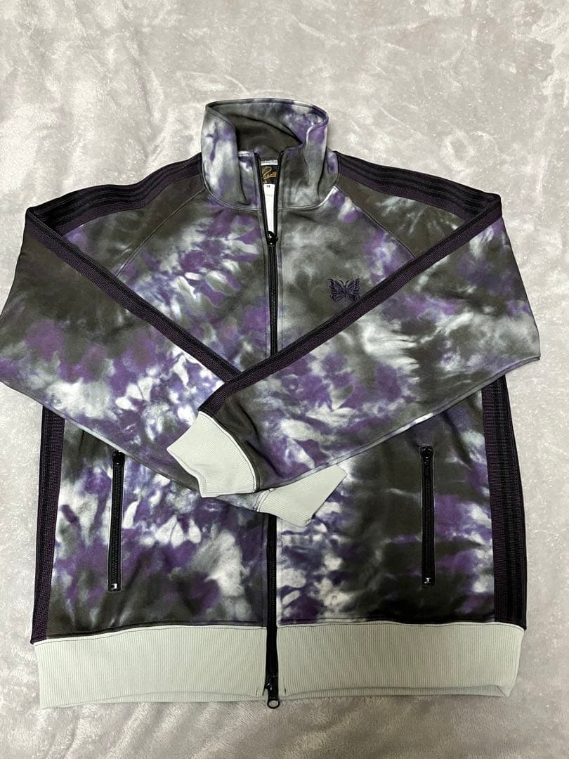 【M】 Needles トラックジャケット POLY SMOOTH タイダイ