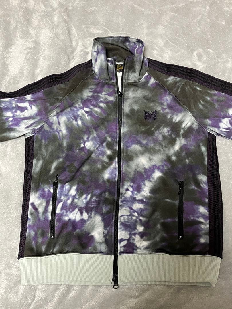 【M】 Needles トラックジャケット POLY SMOOTH タイダイ