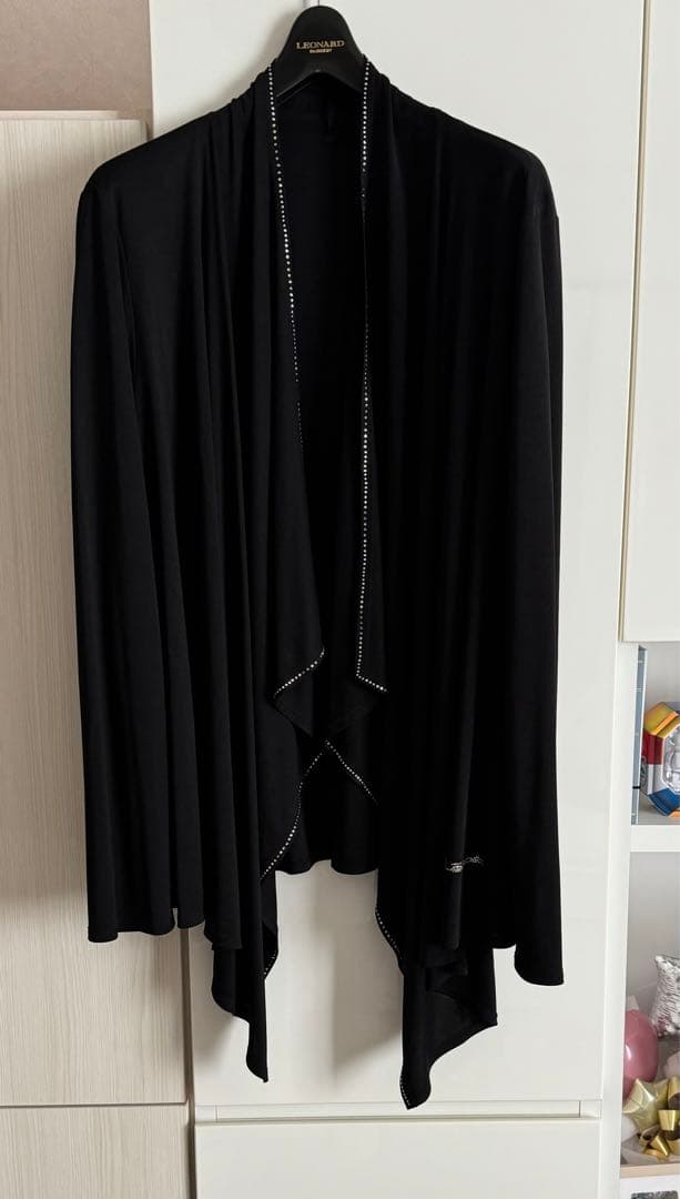 40❤️ブラック　カーディガン