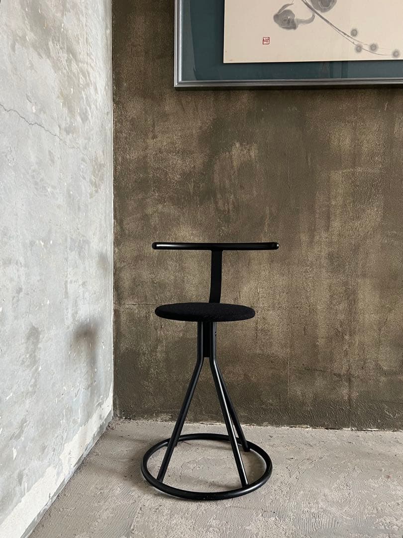 80年代 ポストモダン ヴィンテージ チェアー ／ カウンター回転椅子 店舗什器