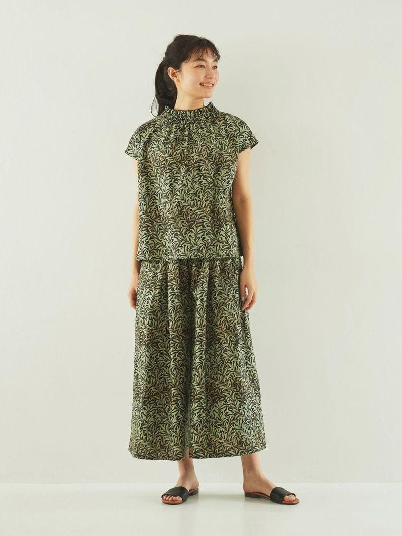 812t*新品 ソソット×BEST OF MORRIS ワイドパンツ.