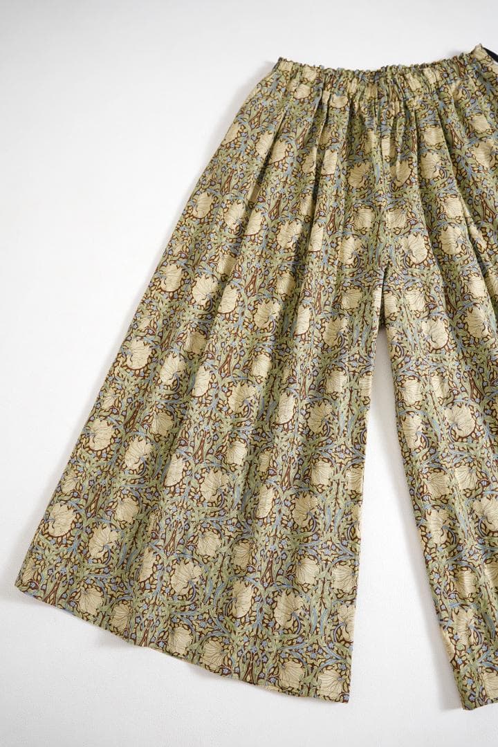 812t*新品 ソソット×BEST OF MORRIS ワイドパンツ.