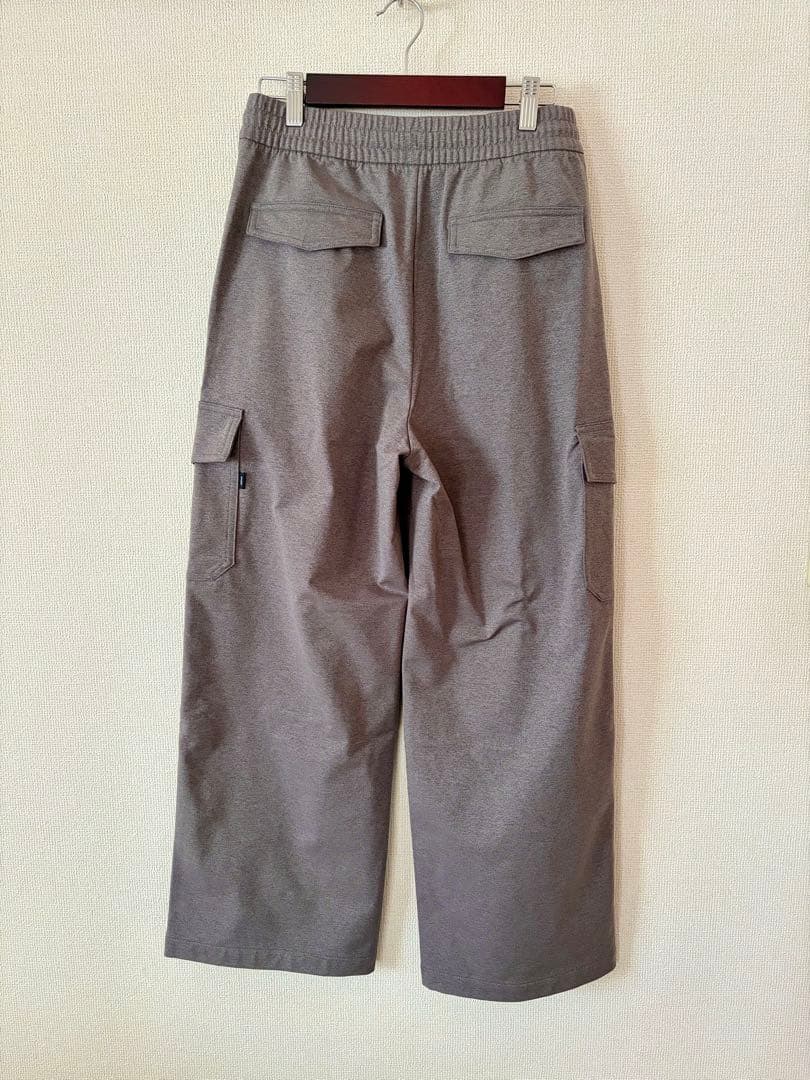 【週末限定値下げ中】andar 裏起毛セミワイドカーゴパンツ S