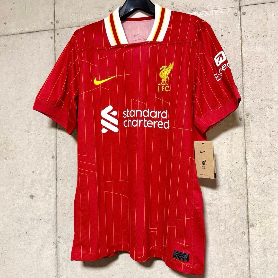 【新品/タグ付き】24/25 リヴァプールFC ♯11 サラー【Mサイズ】ホーム