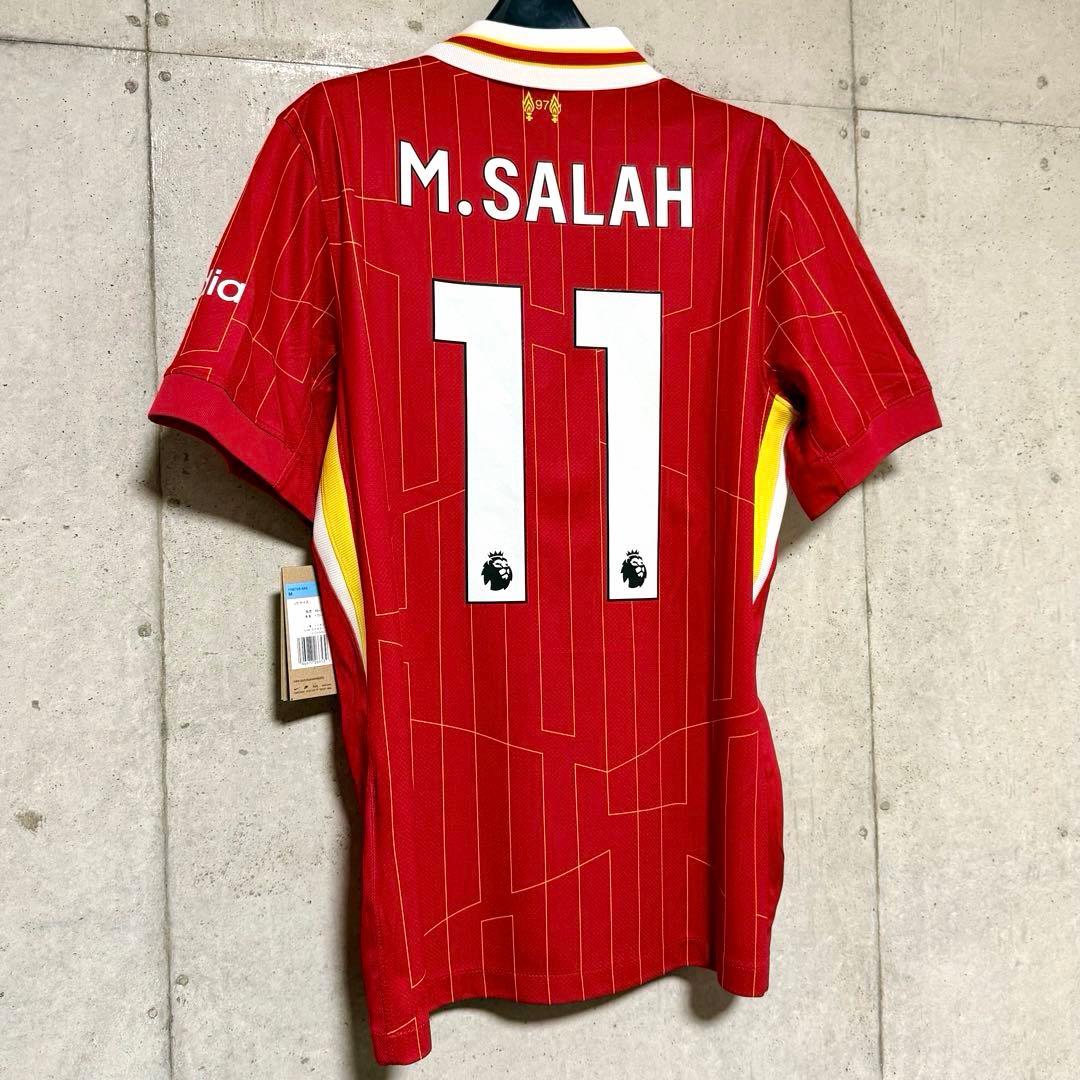 【新品/タグ付き】24/25 リヴァプールFC ♯11 サラー【Mサイズ】ホーム