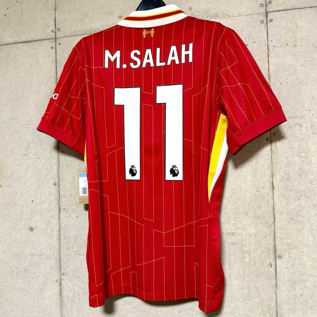 【新品/タグ付き】24/25 リヴァプールFC ♯11 サラー【Mサイズ】ホーム