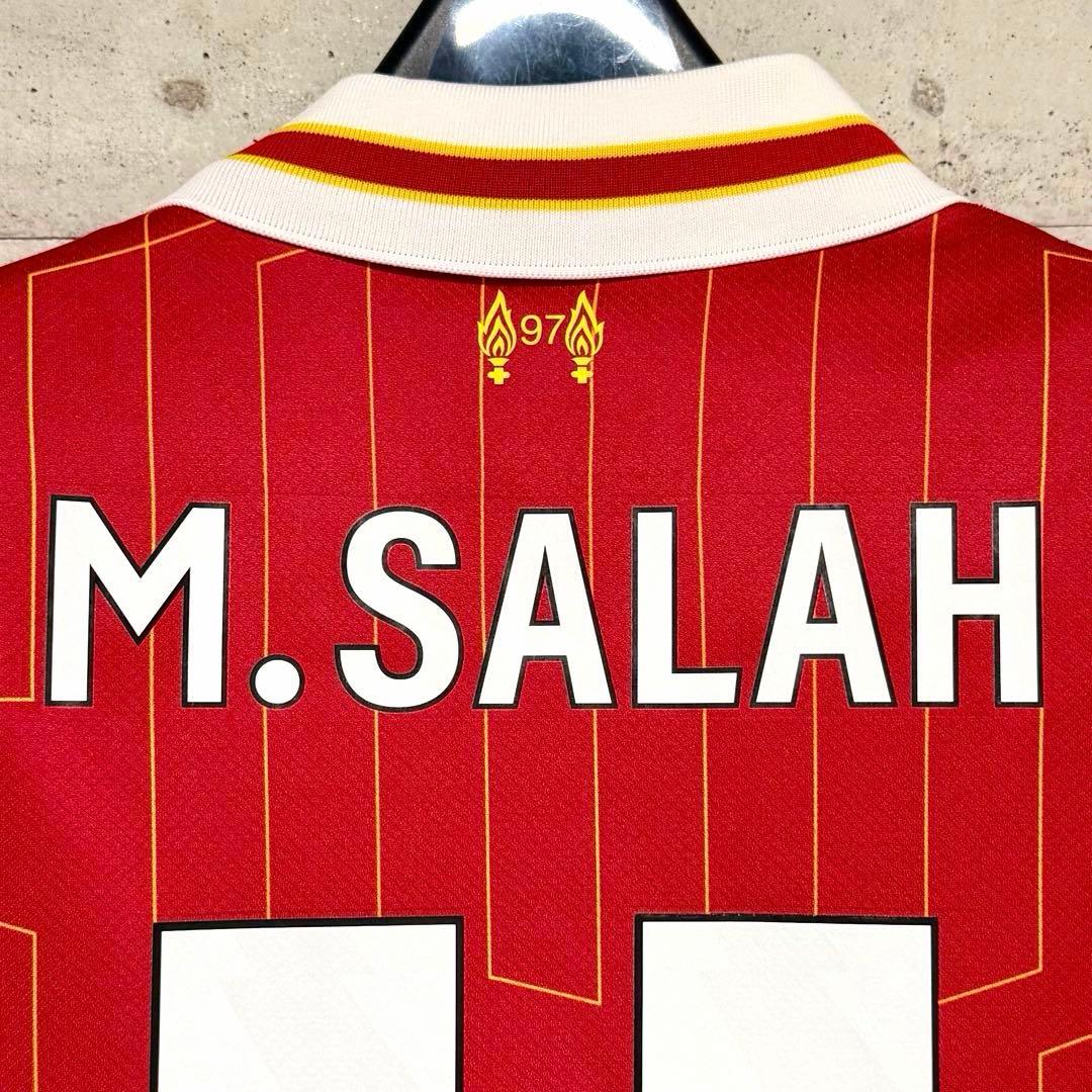 【新品/タグ付き】24/25 リヴァプールFC ♯11 サラー【Mサイズ】ホーム