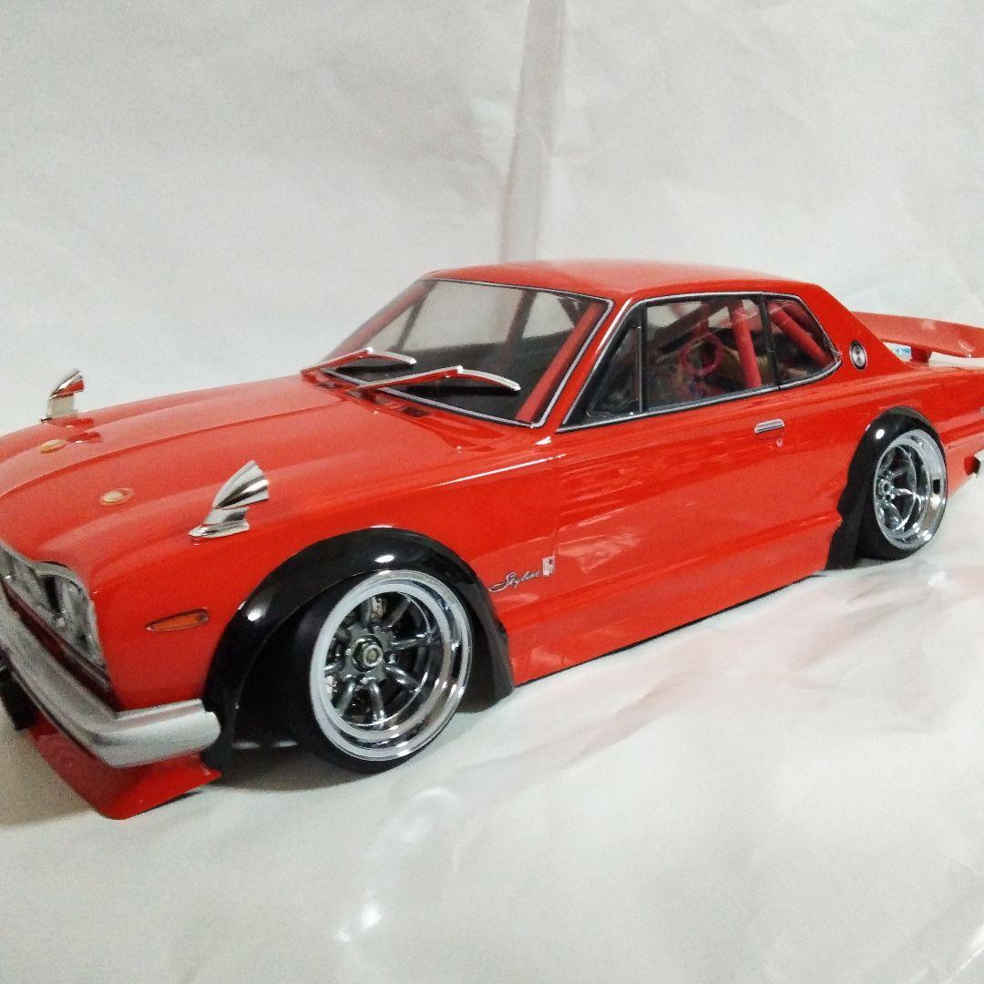 カスタムGTRモデル レッド（ハコスカ）ラジコン