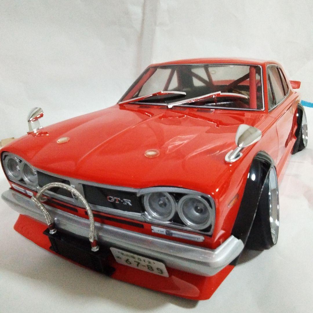 カスタムGTRモデル レッド（ハコスカ）ラジコン