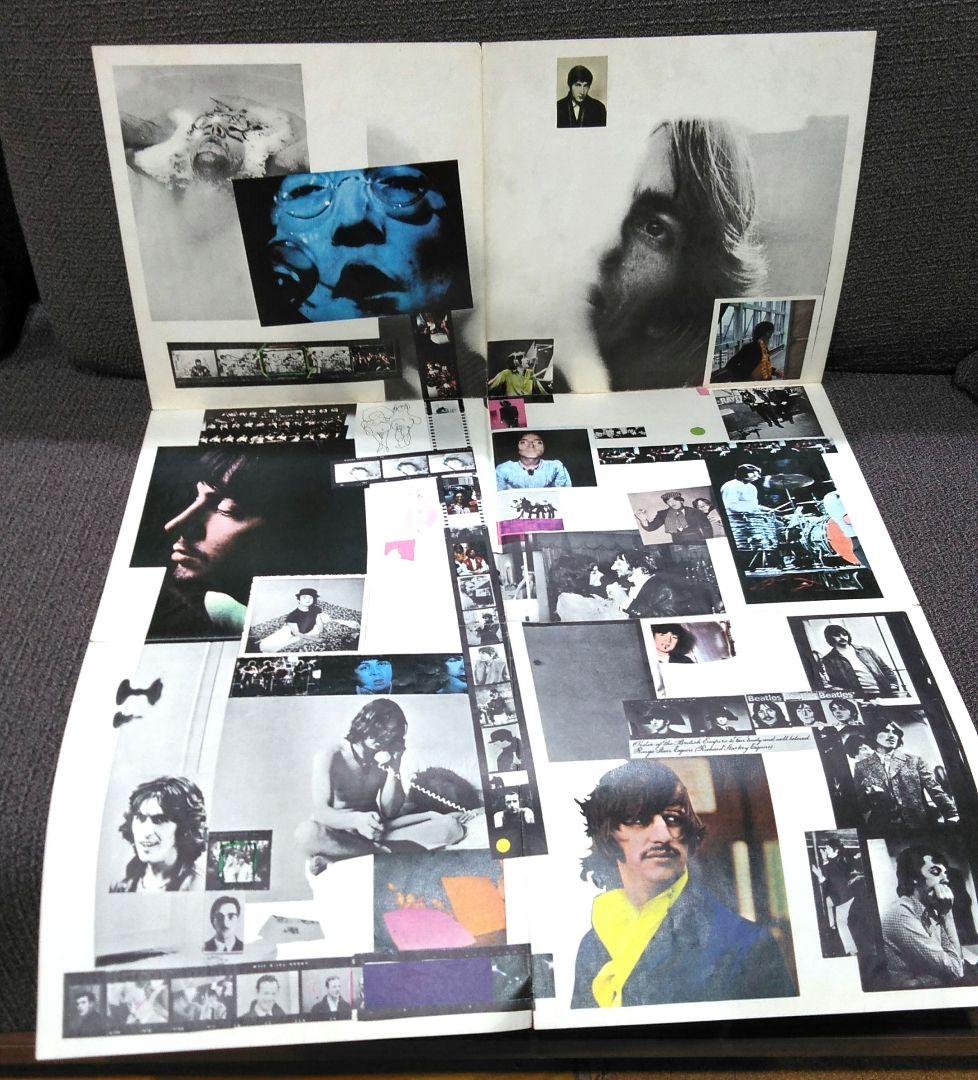 ビートルズ　LPレコード　ホワイトアルバム　2枚組　AP-8570〜71　帯付き