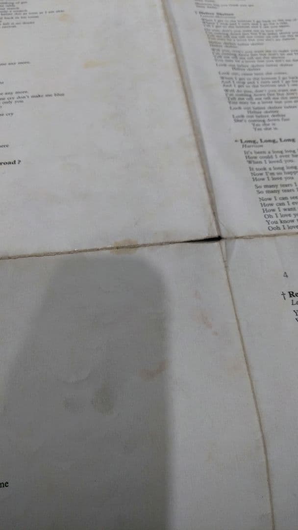 ビートルズ　LPレコード　ホワイトアルバム　2枚組　AP-8570〜71　帯付き