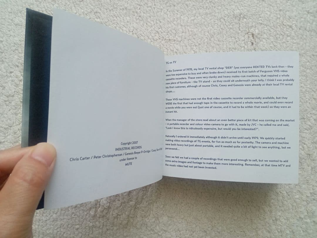 限定ナンバー付き! DVDセット THROBBING GRISTLE TGV