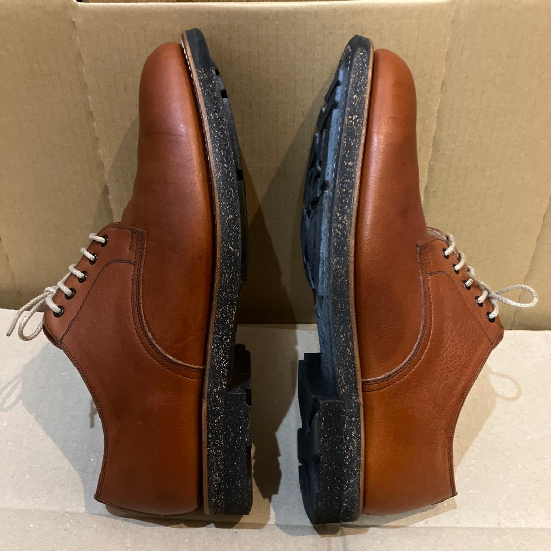 スコッチグレイン　ブリックカジュアル　ブラウン　26cm EEE 栃木レザー