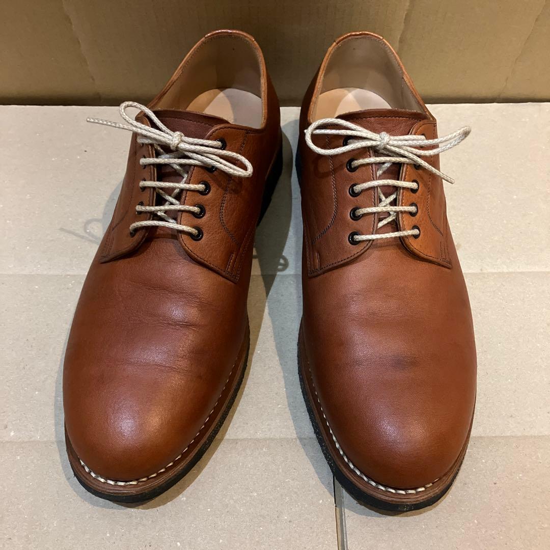 スコッチグレイン　ブリックカジュアル　ブラウン　26cm EEE 栃木レザー