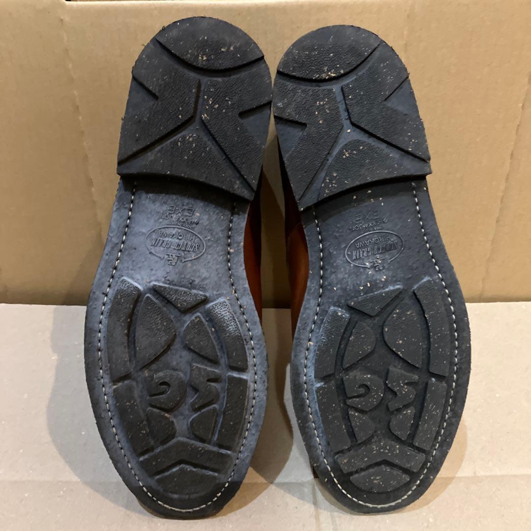 スコッチグレイン　ブリックカジュアル　ブラウン　26cm EEE 栃木レザー