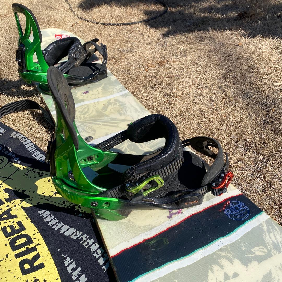 Ride a Banana スノーボード ビンディング付き　155cm