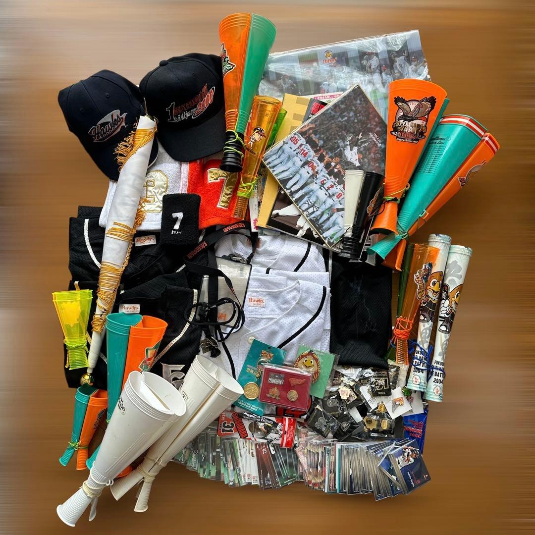 激レア 応援グッズフルセット ダイエーホークスファンクラブ限定 骨董品【超希少】