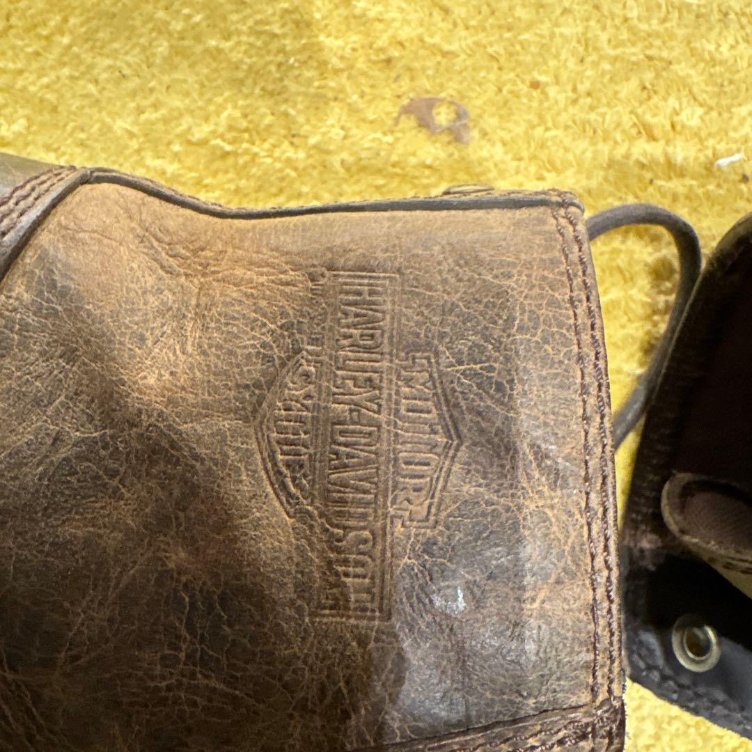 う*り様 【極美品】ハーレーダビッドソン 純正 ライディングブーツ 27cm 本