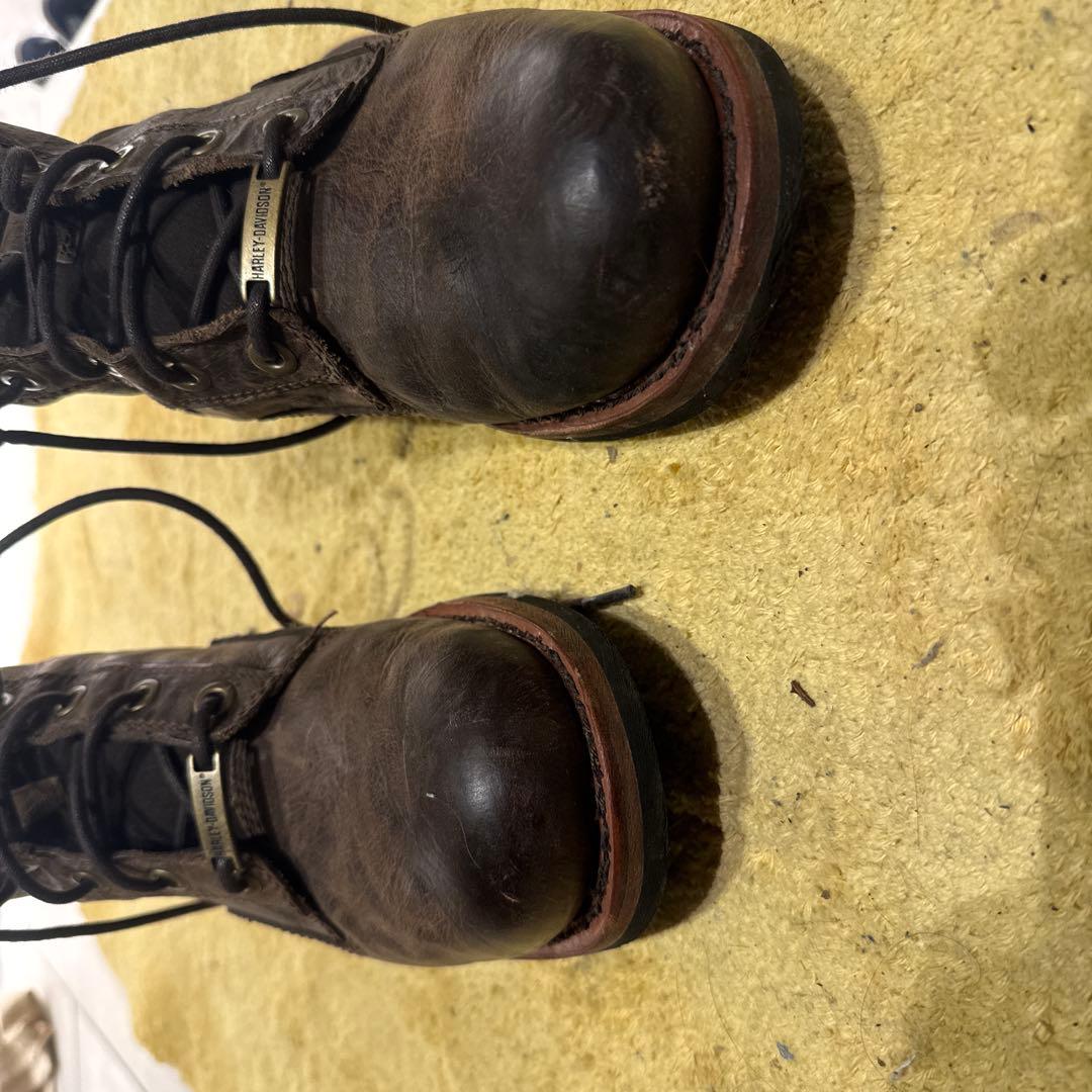 う*り様 【極美品】ハーレーダビッドソン 純正 ライディングブーツ 27cm 本