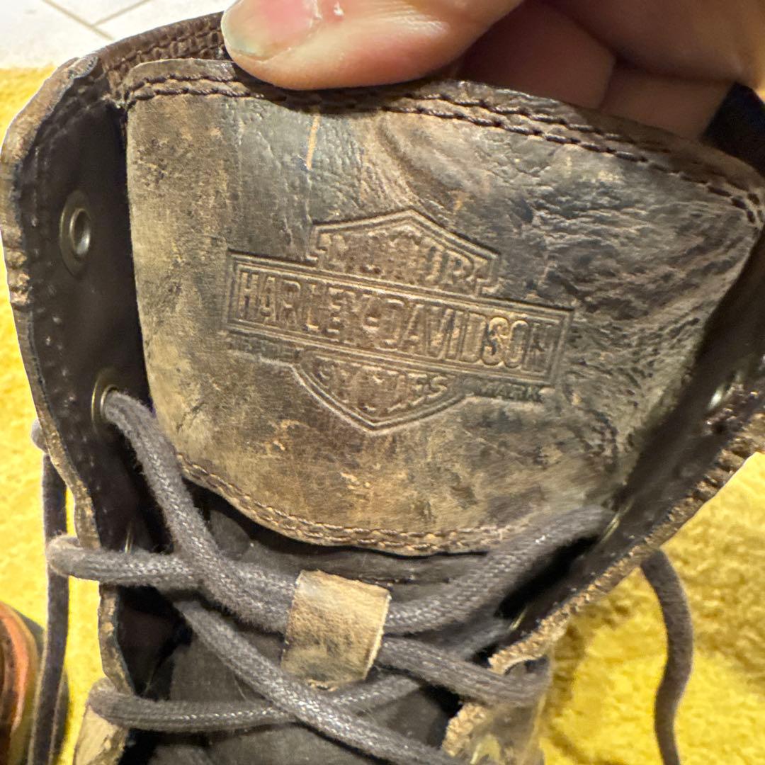 う*り様 【極美品】ハーレーダビッドソン 純正 ライディングブーツ 27cm 本