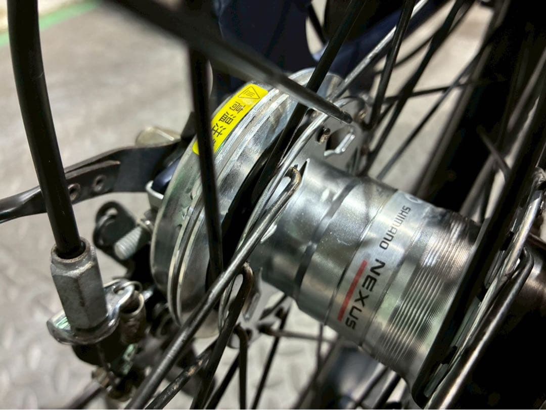 №8561 電動自転車　パナソニック　ギュット 20インチ ネイビー