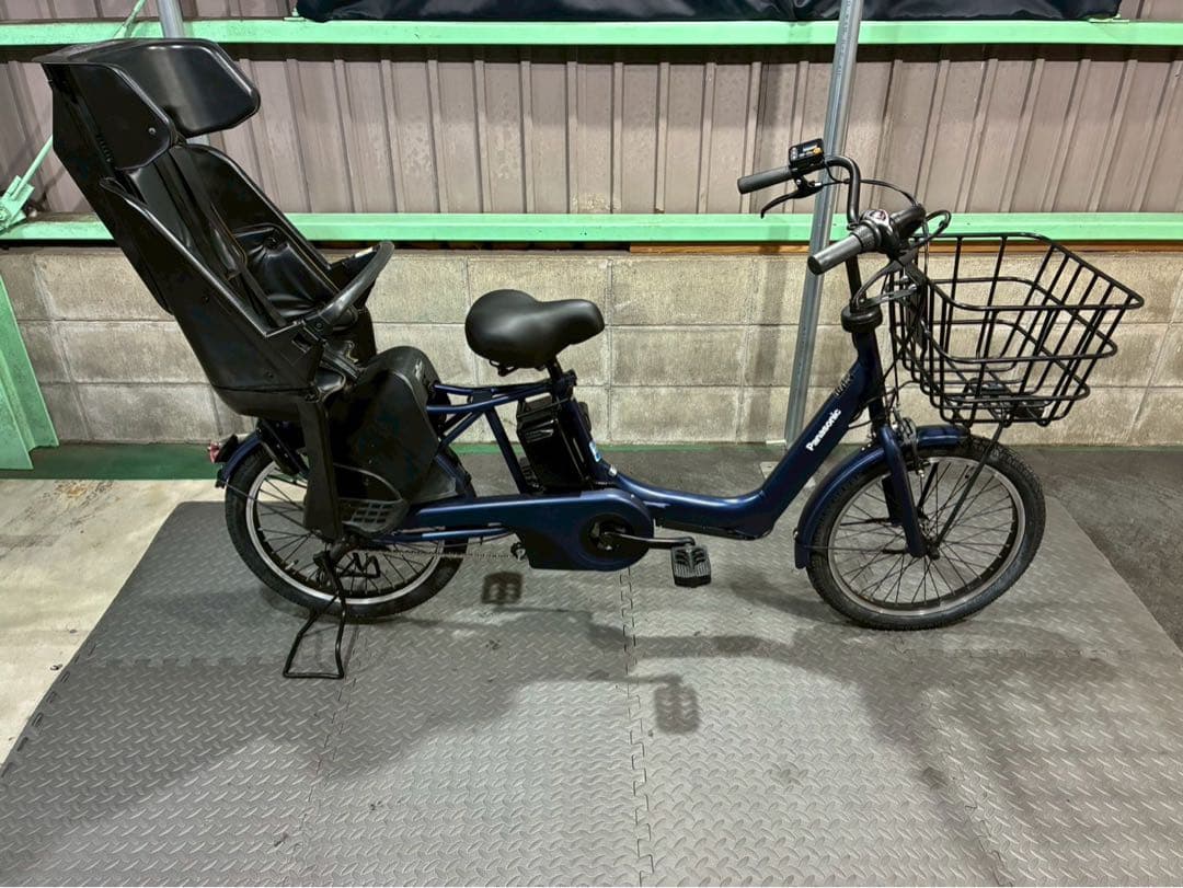 №8561 電動自転車　パナソニック　ギュット 20インチ ネイビー