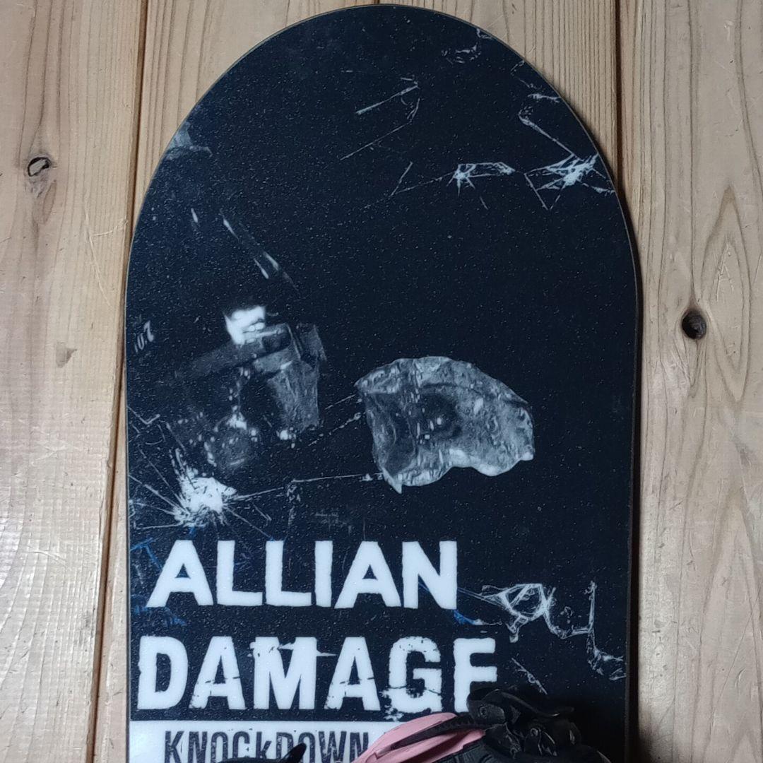美品　ALLIAN　FLUX　スノーボードセット　153cm