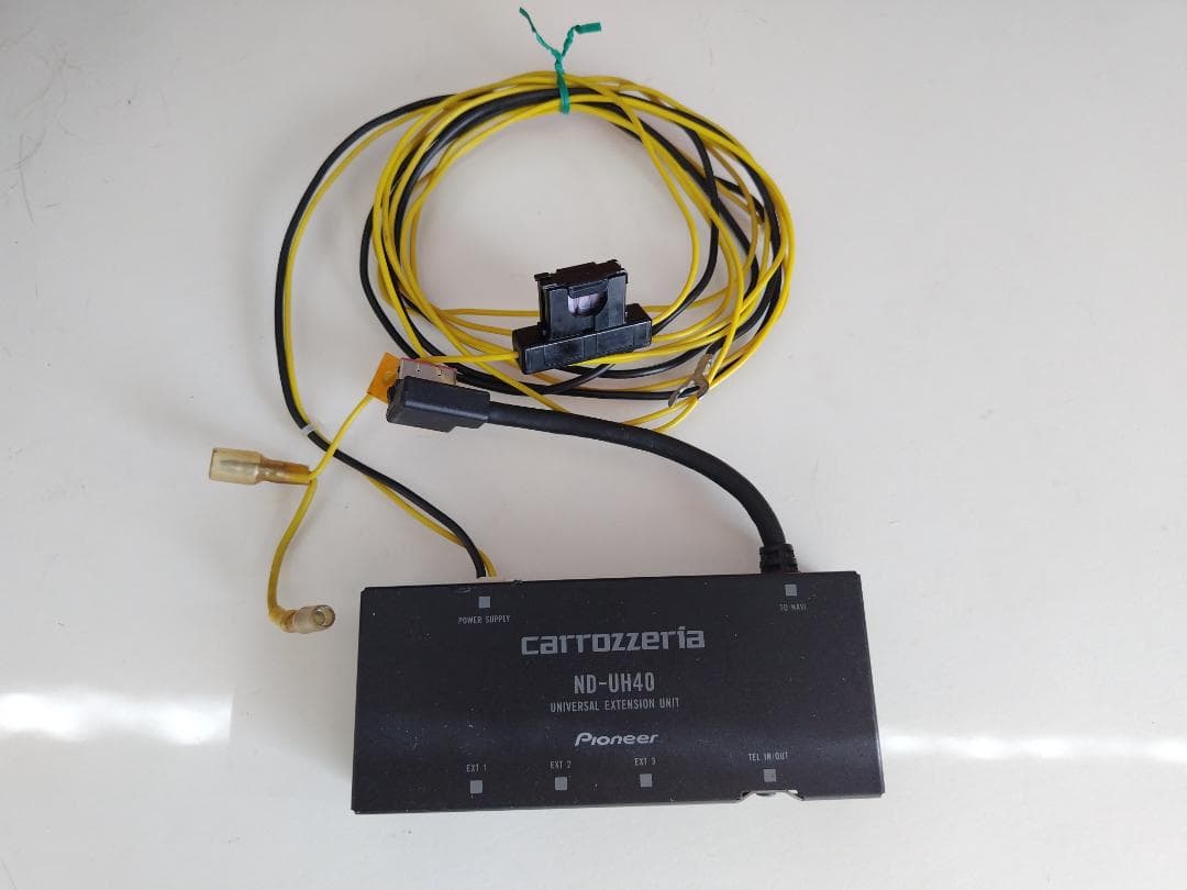 Pioneer ND-BT10、拡張ユニットND-UH40、中継ケーブル