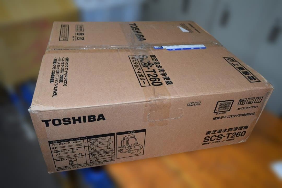 TOSHIBA SCS-T260 温水洗浄便座　初期不良修理品未使用