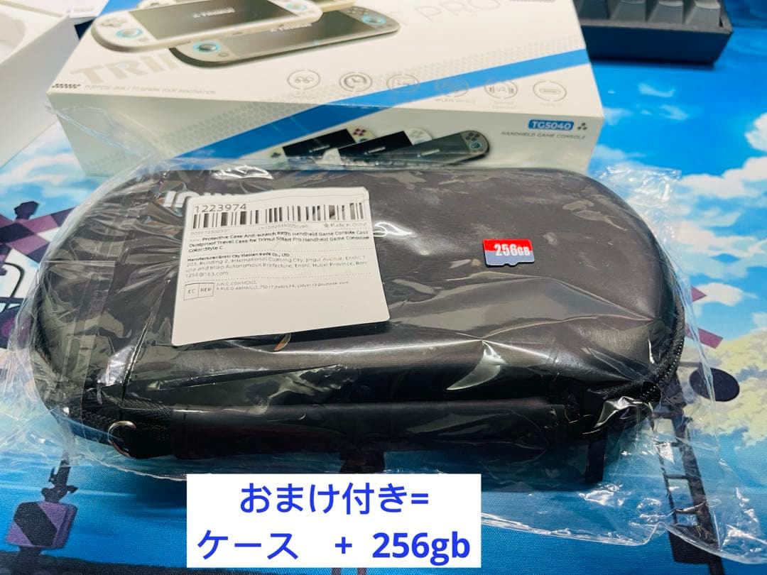 Trimui Smart Pro 256gb ブラック 美品 ケースおまけつき