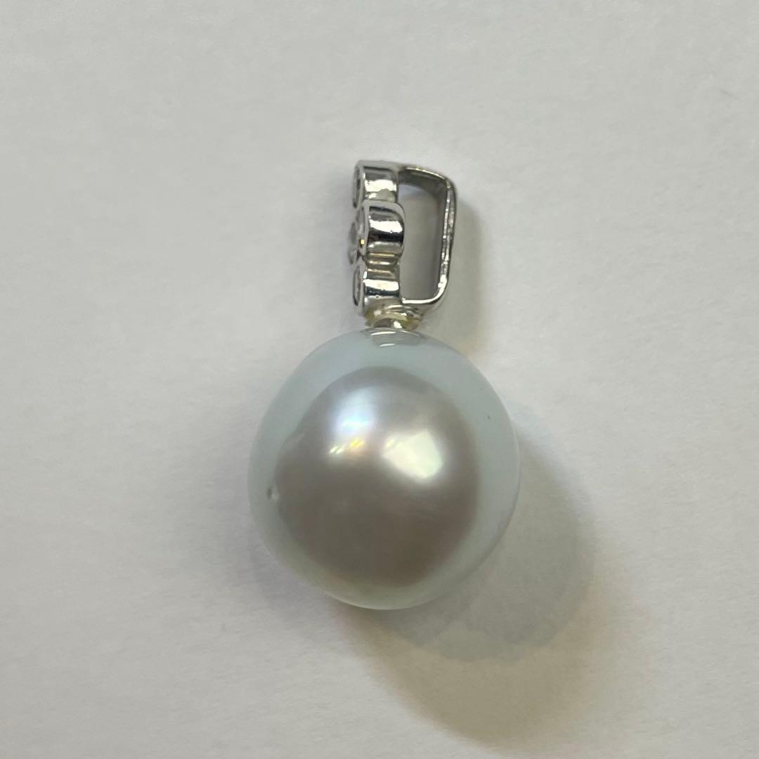 pt900 ネックレストップ　本真珠　レディース　アクセサリー　小物　チャーム