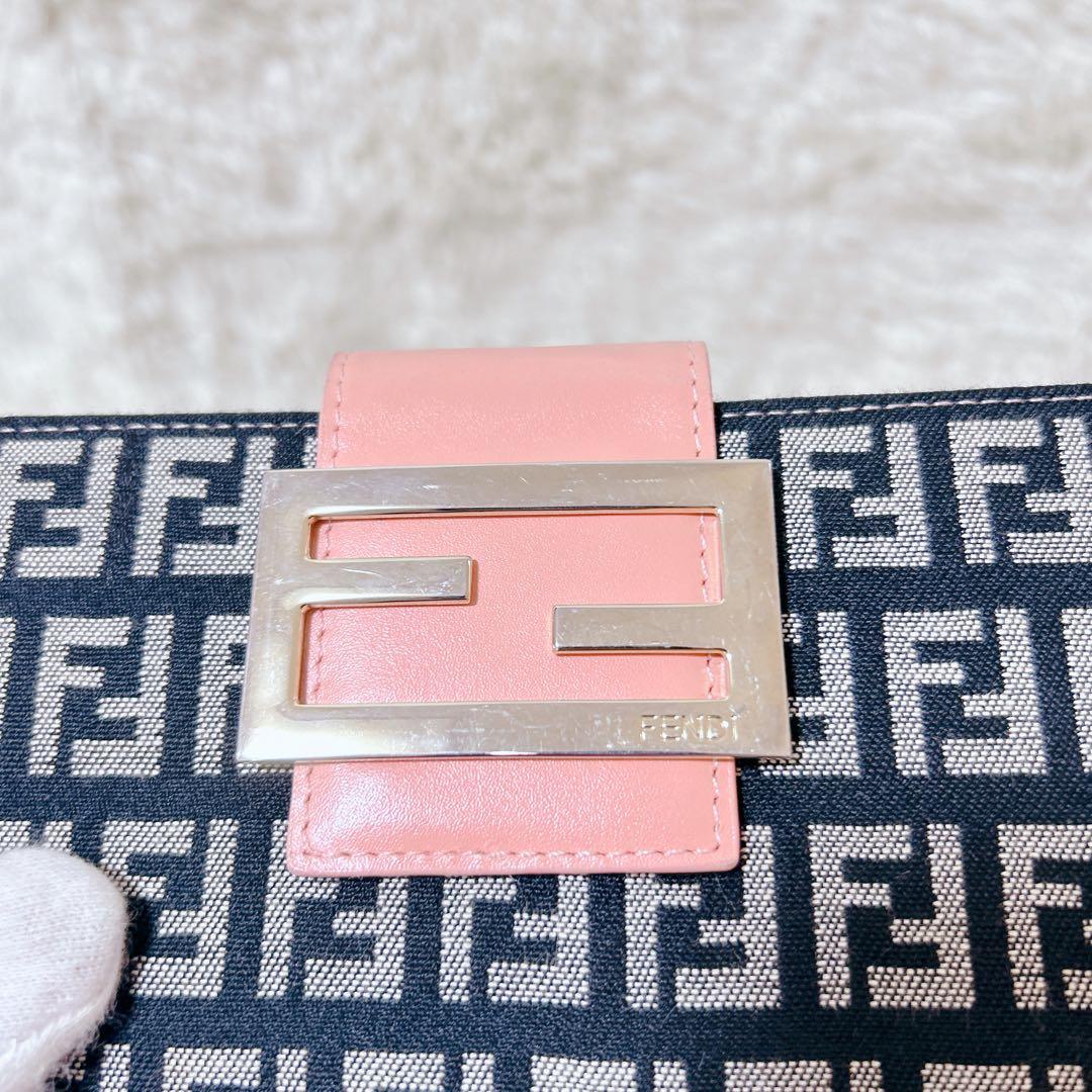 FENDI 長財布　ズッキーノ　FF柄　ズッカ柄