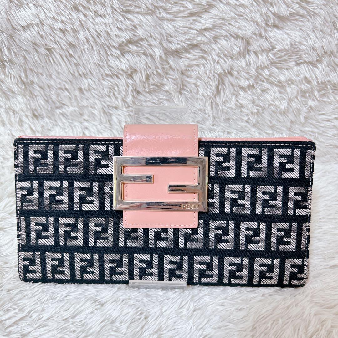 FENDI 長財布　ズッキーノ　FF柄　ズッカ柄