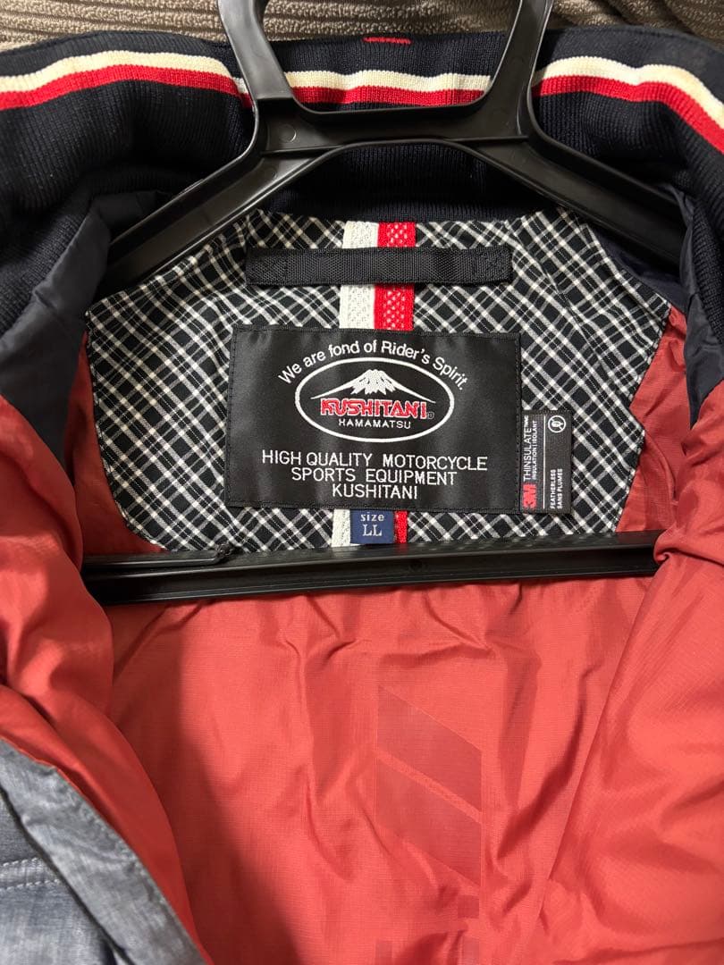 クシタニ K-2818 ウィンターアメニタジャケット LL 肩・肘プロテクター付