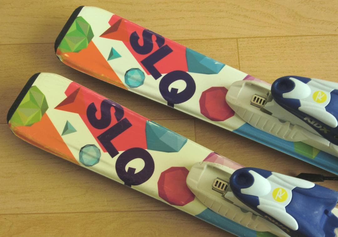 ■■送料無料■SLQ＋Hart■子供用スキーセット■板110/靴21■WAX済■