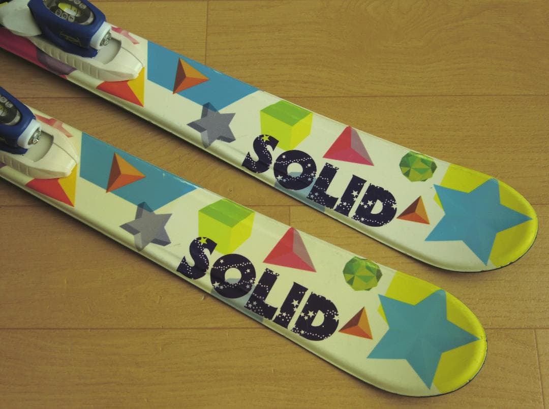 ■■送料無料■SLQ＋Hart■子供用スキーセット■板110/靴21■WAX済■